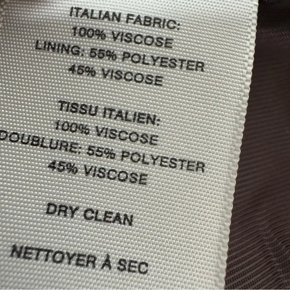 CO Faille Blazer Brown Size Small classic Neutral Designer $995 - Picture 9 of 10